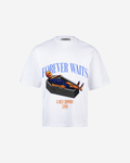 G WEST Forever Waits Oversized T-Shirt Mens