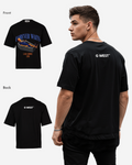G WEST Forever Waits Oversized T-Shirt Mens