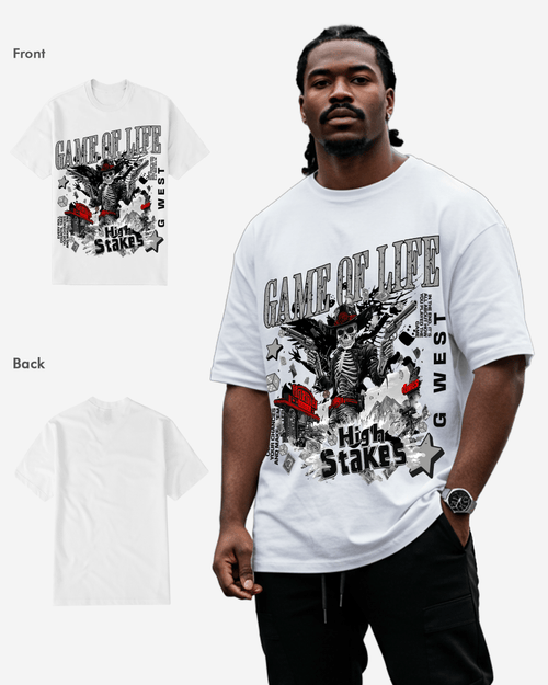 G West Game Of Life T-Shirt Big and Tall Mens