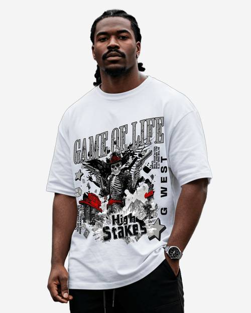 G West Game Of Life T-Shirt Big and Tall Mens