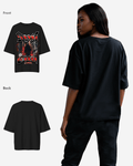 G West Womens Ghost City Oversized Tee