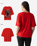 G West Womens Ghost City Oversized Tee