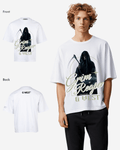 G WEST GRIM REAPER OVERSIZED T-Shirt Mens