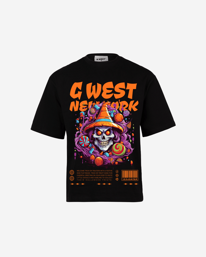 G WEST HALLOWEEN OVERSIZED T-Shirt Mens