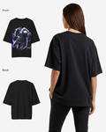 G West Womens Heavy Weight Galaxy Premium Oversized Tee