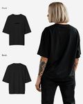 G West Womens Heavyweight Logo Wear Oversized T-Shirt