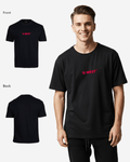G West Mens Heavyweight Logo Wear Oversized T-Shirt