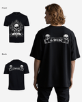 G West Mens Hell City Oversized Tee