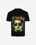 G West Mens Hold Steady Premium Oversized Tee Front And Back Print