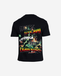 G West Mens Hold Steady Premium Oversized Tee Front And Back Print