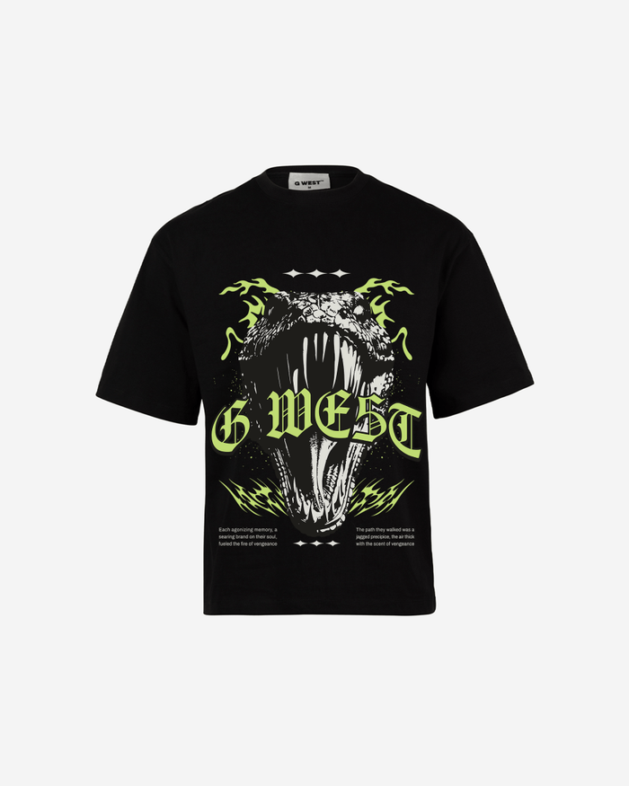 G WEST HUNGER UNLEASHED OVERSIZED T-Shirt Mens