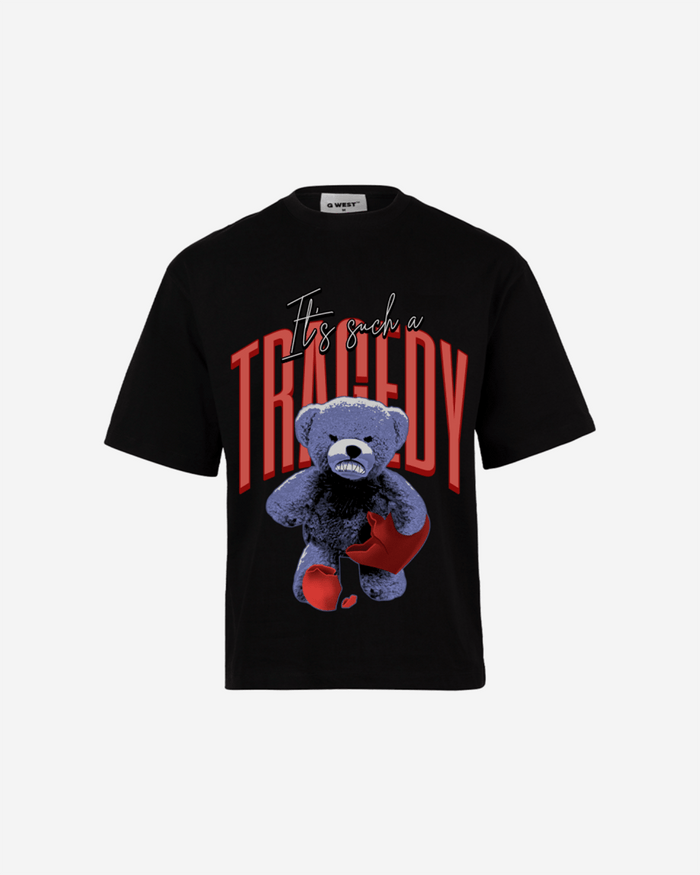 G WEST IT'S SUCH A TRAGEDY OVERSIZED T-Shirt Mens
