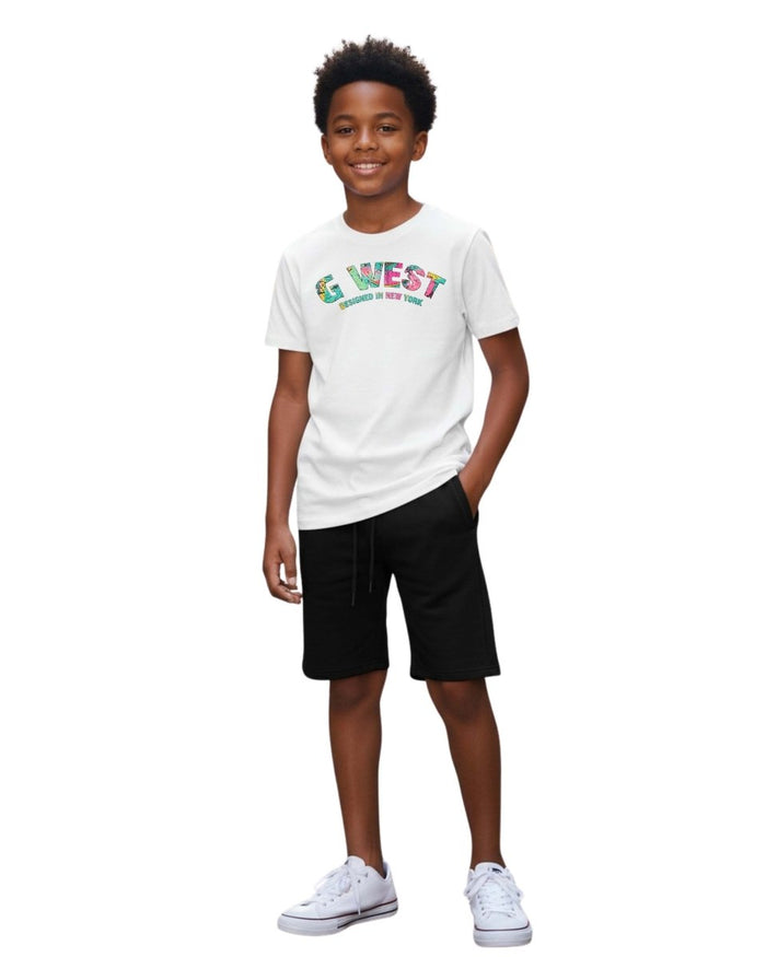G West Kids Arch Logo T-Shirt