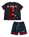 G West Kids Despair Mesh Tee Set