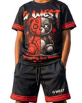 G West Kids Despair Mesh Tee Set
