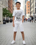 G West Kids Greatest Of All Time White Tee - Dtpbasty9039