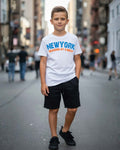 G West Kids New York Arch Logo T-Shirt