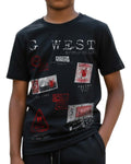 G West Kids Olympic Stamp Tee - Dtpbasty5041