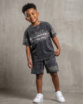 G WEST KIDS STARFLAMES TEE & SHORT