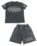 G WEST KIDS STARFLAMES TEE & SHORT