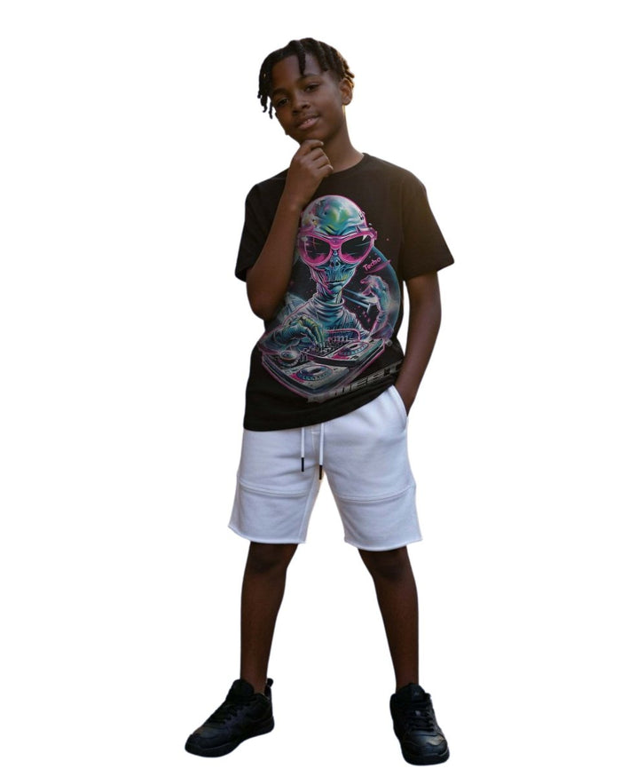 G West Kids Techno Dj Tshirt Mens