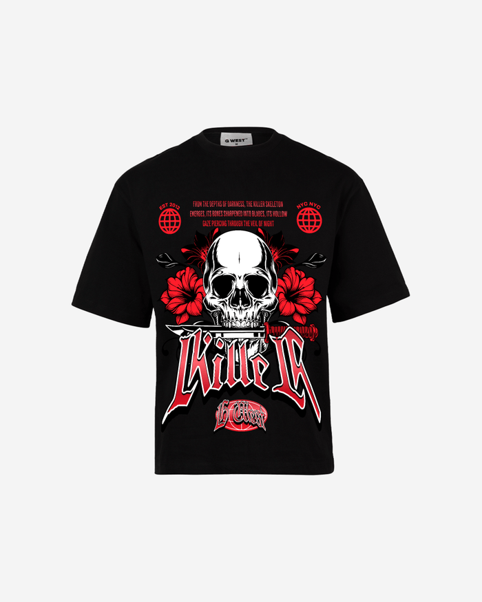 G WEST KILLER OVEERSIZED T-Shirt Mens