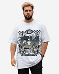 G West Le Mans France Oversized T-Shirt Mens