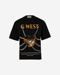 G WEST Locked in Love Oversized T-Shirt Mens
