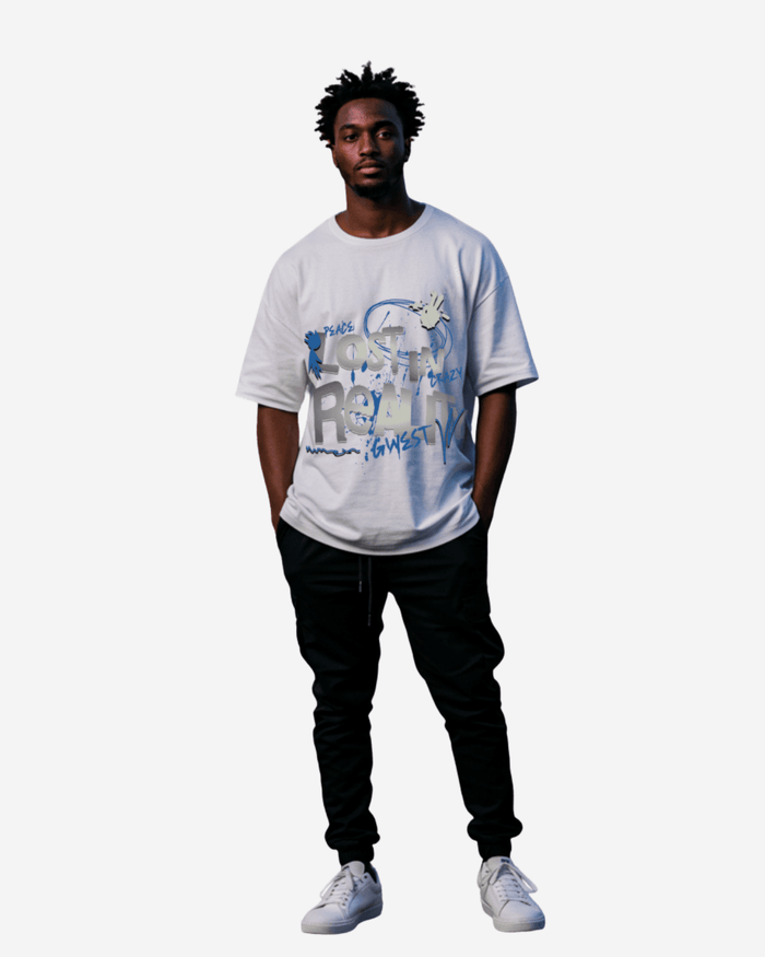 G West Lost In Reality Oversized Men's T-Shirt