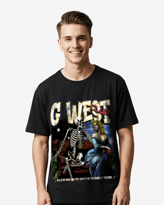 G West Love Beyond Life Oversized Tee