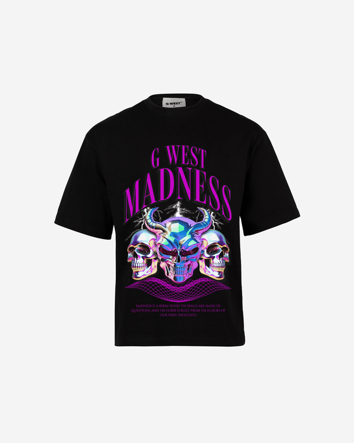 G WEST Madness Oversized T-Shirt Mens