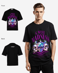 G WEST Madness Oversized T-Shirt Mens
