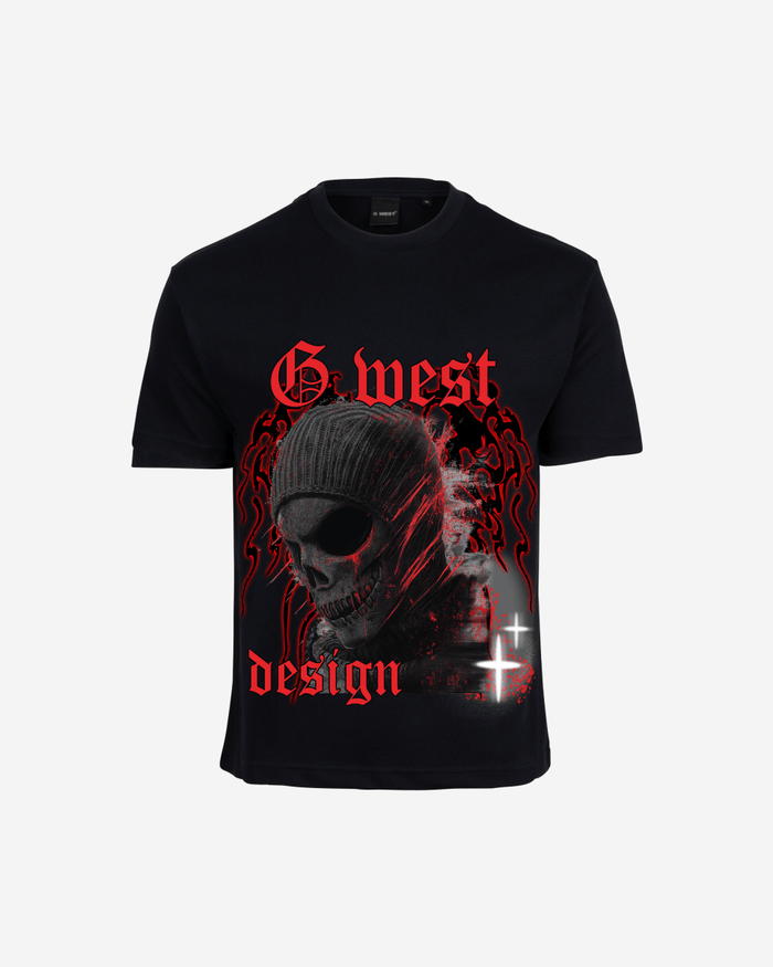 G WEST MASK 3.0 Oversized T-Shirt Mens