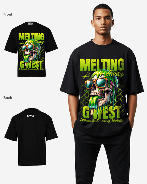 G WEST MELTING AWAY OVERSIZED T-Shirt Mens