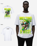 G WEST MELTING AWAY OVERSIZED T-Shirt Mens