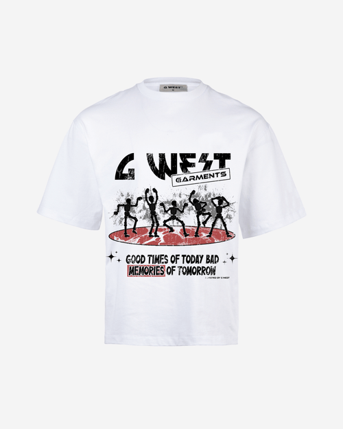 G West Memories Oversized T-Shirt Mens