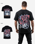 G West Mens  Chasing Dreams Premium Oversized Tee Front And Back Print