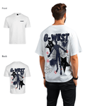 G West Mens Olympic Dazzling Dynamo Life Style Oversized Tee