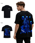 G West Mens Oversized Blue Man Tee