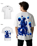 G West Mens Oversized Blue Man Tee