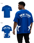 G West Mens Oversized New York Arch Logo Tee Gwdtfl9053 - 2 Colors