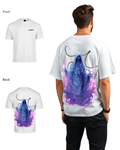 G West Mens Oversized Purple Reaper Tee