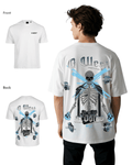 G West Mens Oversized Skull Tee