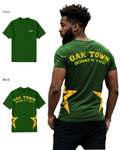 G West Mens Regular Fit Oak Town Green Tee