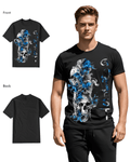 G West Mens Smoky Skull Tee