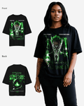 G West Womens Midnight Genius Premium Oversized Tee
