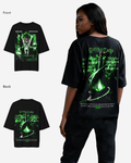 G West Womens Midnight Genius Premium Oversized Tee