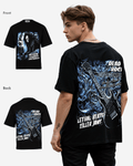G West Mens Musical Prodigy Virtuoso Premium Oversized Tee