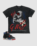 G West Mystery Unveiled T-Shirt Big and Tall Mens