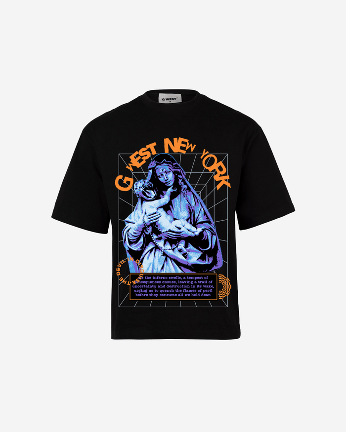 G WEST NEW YORK OVERSIZED T-Shirt Mens